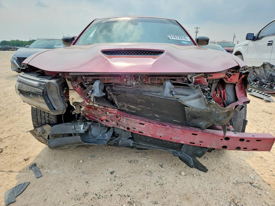 2023 Dodge Charger VIN 2C3CDXCT5PH554631 COPART salvage auction — FRONT END, Tx - Salvage Vehicle Title, sold $4,750 on 2026-07-09 (photo 5)