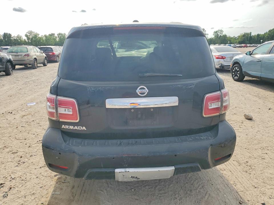 2017 Nissan Armada VIN JN8AY2ND9H9006332 COPART salvage auction — FRONT END, Salvage Title, sold $1,750 on 2026-07-10 (photo 6)