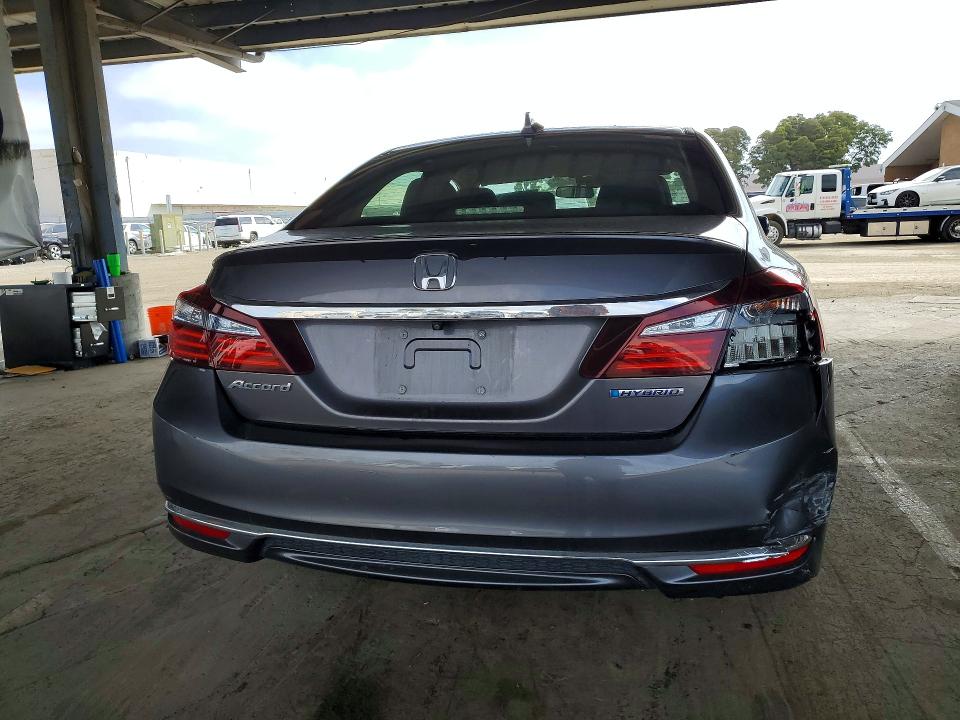 2017 Honda Accord VIN JHMCR6F30HC016103 COPART salvage auction — REAR END, Ca - Salvage Certificate, sold $8,700 on 2026-07-07 (photo 6)