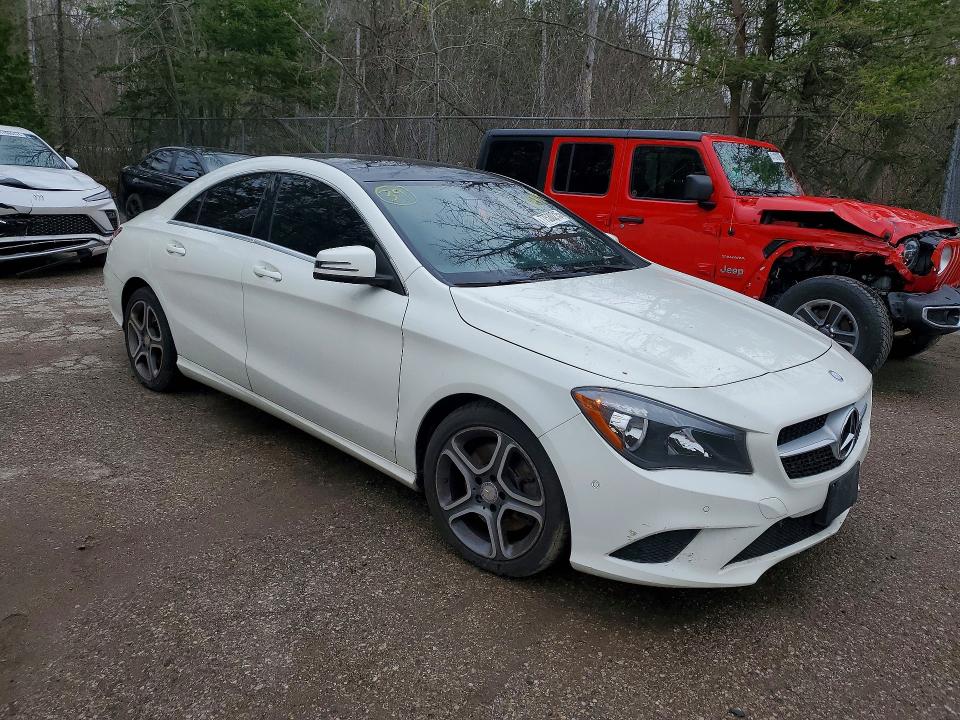 2015 Mercedes-benz Cla-class VIN WDDSJ4GBXFN281732 COPART salvage auction — VANDALISM, On - Permit Salvage, sold $550 on 2026-07-28 (photo 4)