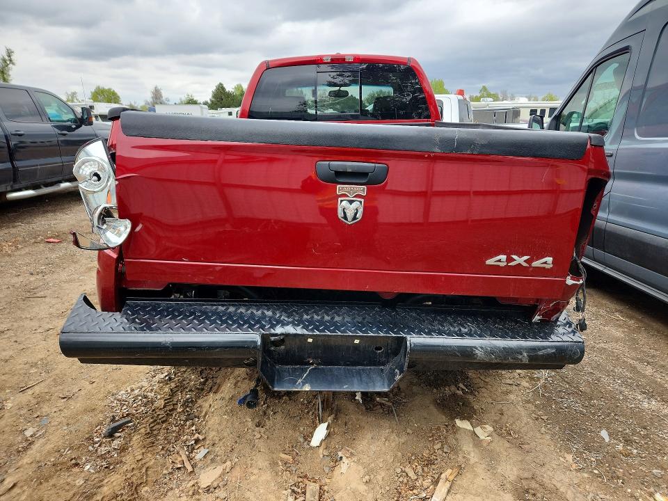 2007 Dodge Ram VIN 3D7MX38A17G847343 COPART salvage auction — REAR END, Co - Salvage Title, sold $9,400 on 2026-08-12 (photo 6)