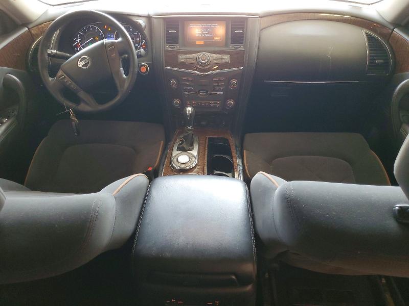 2018 Nissan Armada VIN JN8AY2ND6J9055221 COPART salvage auction — FRONT END, Tx - Certificate Of Title, sold $5,100 on 2026-07-06 (photo 8)
