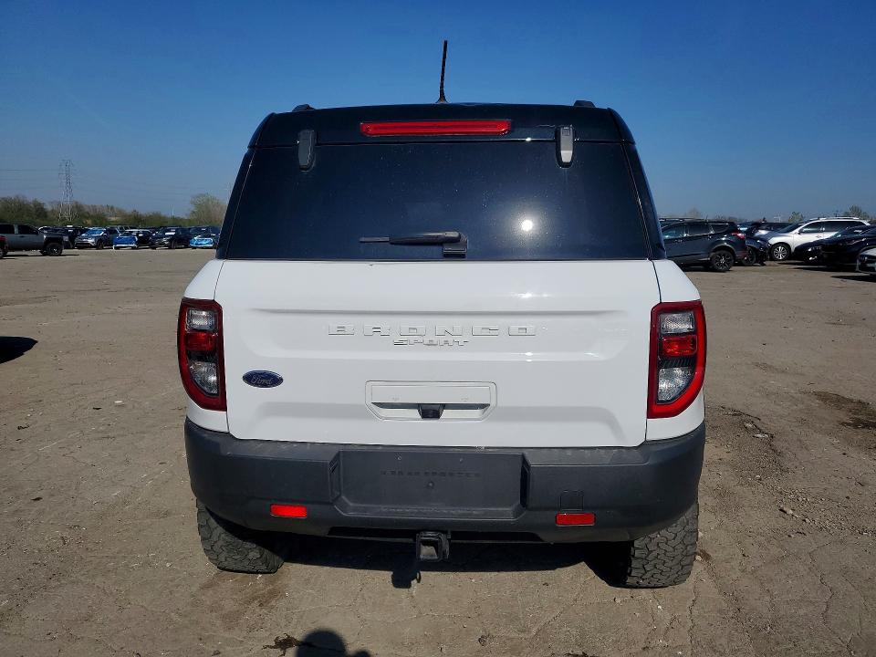 2023 Ford Bronco VIN 3FMCR9D97PRE12759 COPART salvage auction — HAIL, IL - SALVAGE CERTIFICATE, sold $9,300 on 2026-07-03 (photo 6)