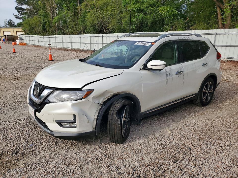 2017 Nissan Rogue VIN 5N1AT2MT0HC888895 COPART salvage auction — FRONT END, Nc - Salvage Certificate Of Title, sold $3,250 on 2026-07-10 (photo 1)