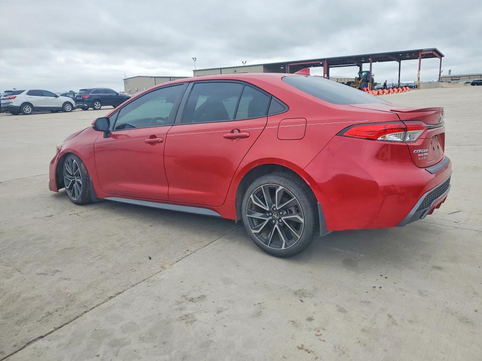 2020 Toyota Corolla VIN 5YFS4RCE1LP019868 COPART salvage auction — FRONT END, Tx - Certificate Of Title, sold $1,700 on 2026-07-27 (photo 2)