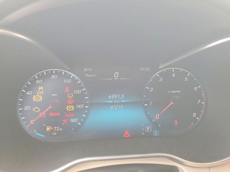 2020 Mercedes-benz Glc VIN W1N0G8DB5LF857642 COPART salvage auction — FRONT END, Salvage Title, sold $4,750 on 2026-07-14 (photo 9)