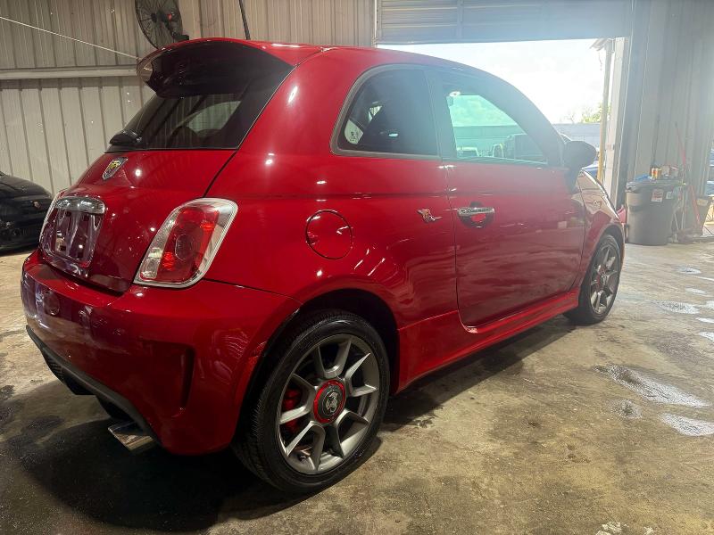 2012 Fiat 500 VIN 3C3CFFFH8CT337233 COPART salvage auction — NORMAL WEAR, Tx - Cert Of Title-Rebuilt Salvage (P), sold $7,700 on 2026-07-21 (photo 4)