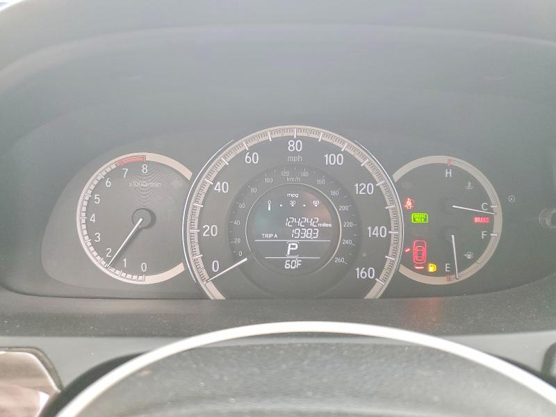 2016 Honda Accord VIN 1HGCR2F77GA034025 COPART salvage auction — FRONT END, CO - PUBLIC - SALVAGE TITLE, sold $4,050 on 2026-07-02 (photo 9)