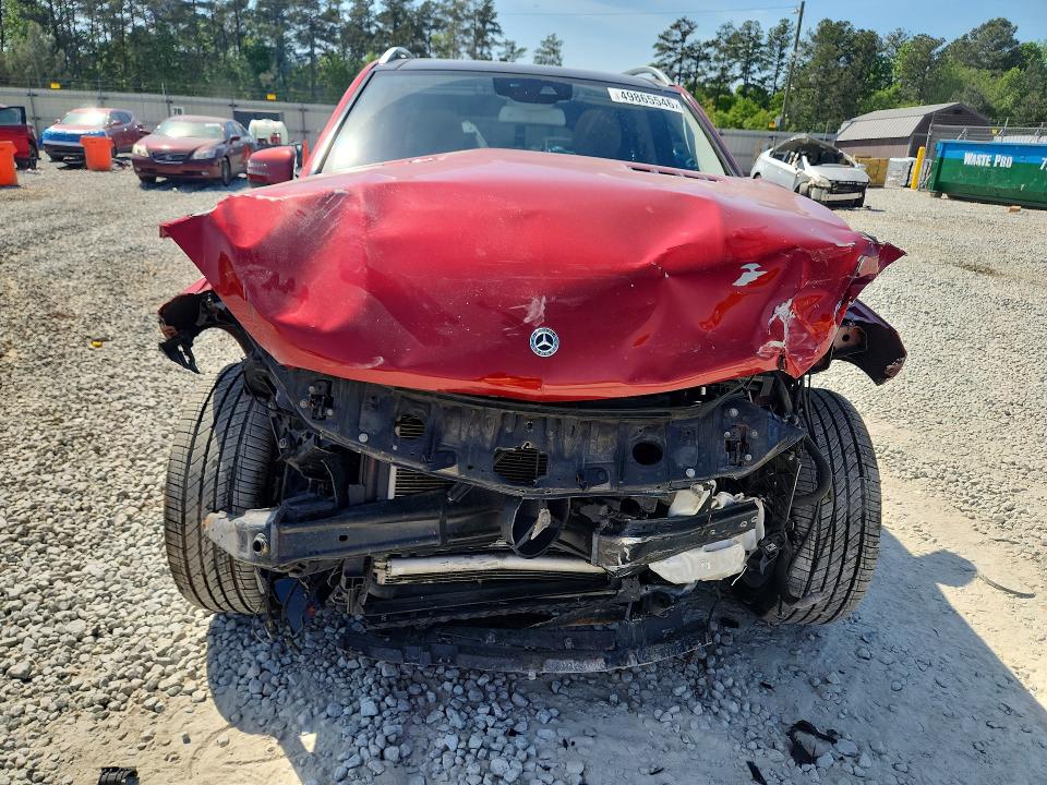 2018 Mercedes-benz Gle VIN 4JGDA5HB1JB062087 COPART salvage auction — FRONT END, Ga - Cert Of Title-Salvage, sold $6,500 on 2026-07-09 (photo 5)