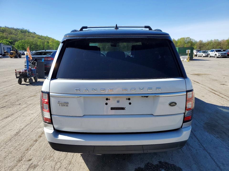 2017 Land rover RANGE ROVER VIN SALGS2FV2HA374051 COPART salvage auction — MINOR DENT/SCRATCHES, Pa - Cert Of Title, sold $11,200 on 2026-07-08 (photo 6)