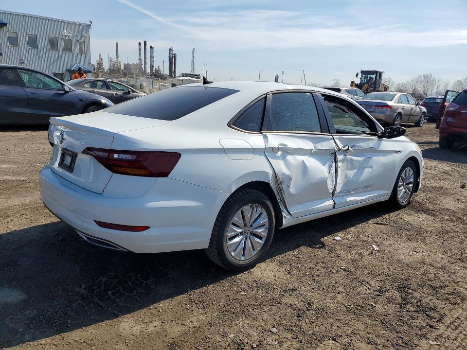 2019 Volkswagen Jetta VIN 3VWE57BU3KM022393 COPART salvage auction — SIDE, Salvage Title, sold $2,600 on 2026-08-11 (photo 3)