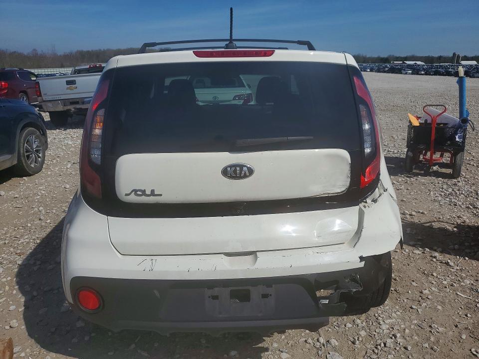 2019 Kia Soul VIN KNDJN2A29K7012269 COPART salvage auction — REAR END, MI - CERTIFICATE OF TITLE, sold $1,100 on 2026-07-23 (photo 6)