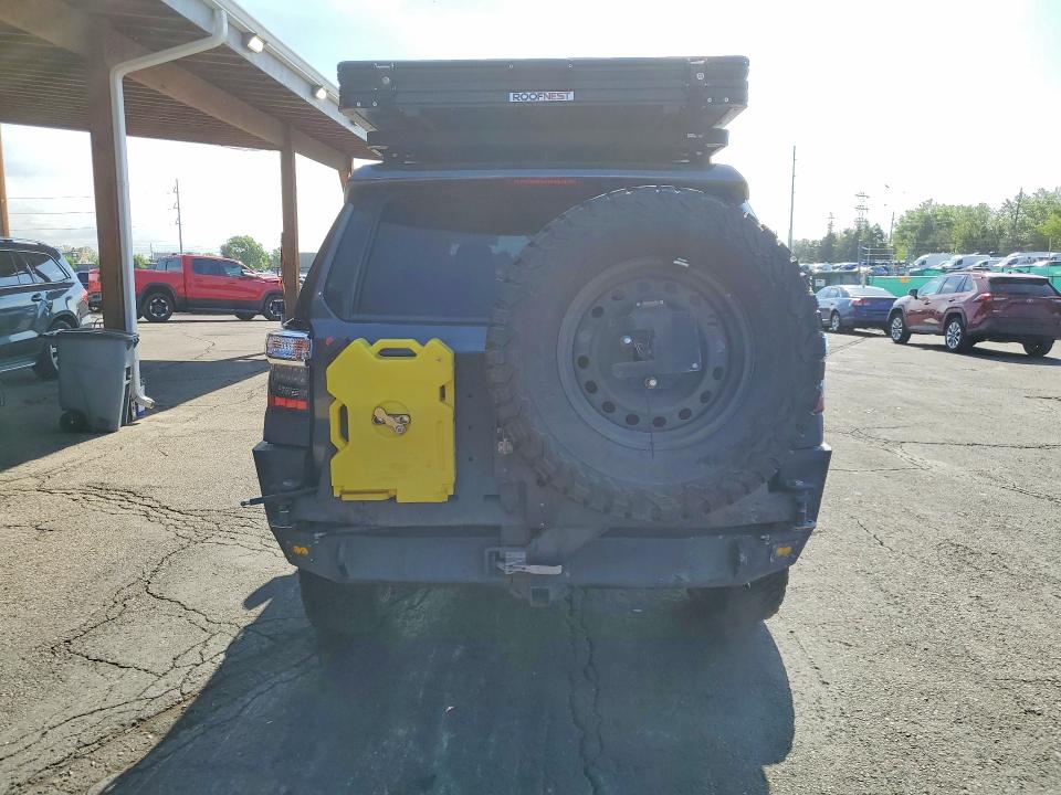 2016 Toyota 4runner VIN JTEBU5JR5G5313335 COPART salvage auction — REAR END, Salvage Title, sold $500 on 2026-07-21 (photo 6)