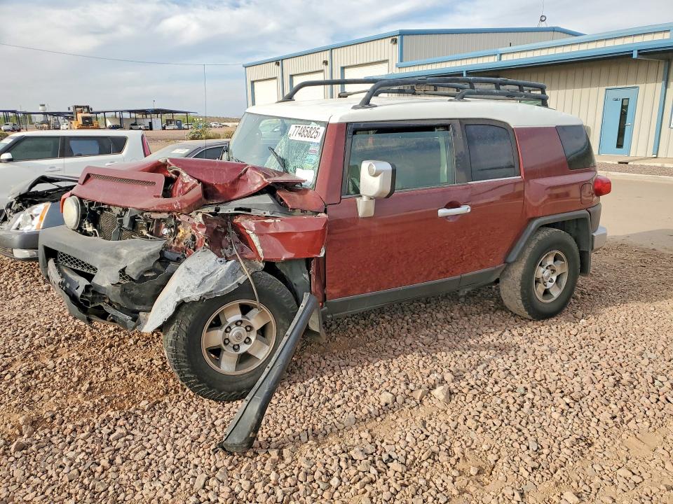 2008 Toyota Fj cruiser VIN JTEBU11F88K009689 COPART salvage auction — FRONT END, Az - Cert Of Title - Salvage, sold $2,800 on 2026-07-07 (photo 1)