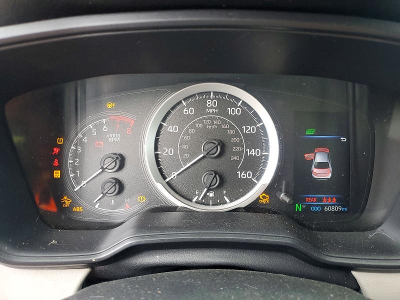 2022 Toyota Corolla VIN JTDEPMAE7N3019766 COPART salvage auction — FRONT END, Md - Cert Of Salvage > 75% Damage, sold $2,950 on 2026-07-13 (photo 9)