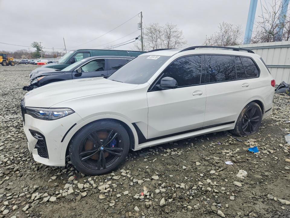 2021 BMW X7 VIN 5UXCX6C04M9F01774 COPART salvage auction — WATER/FLOOD, Nj - Cert Of Title-Salvage Flood, sold $23,600 on 2026-07-13 (photo 1)