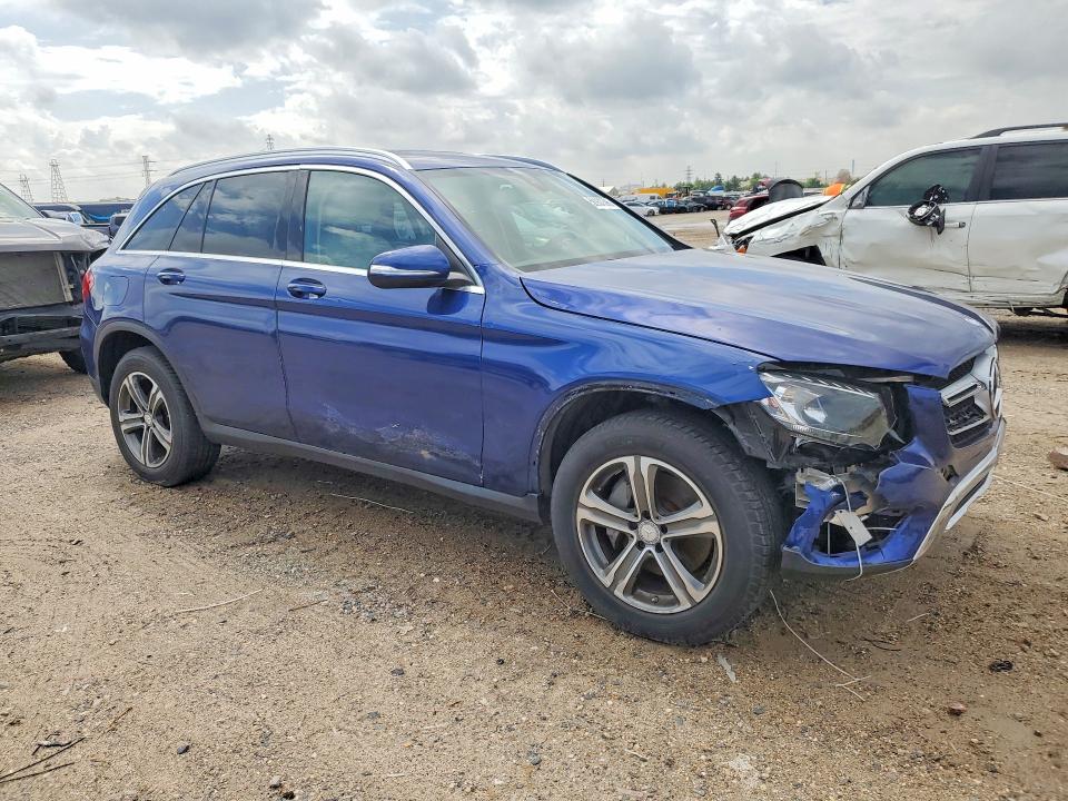 2017 Mercedes-benz Glc VIN WDC0G4JB4HF132765 COPART salvage auction — FRONT END, Tx - Salvage Vehicle Title (P), sold $7,500 on 2026-07-28 (photo 4)
