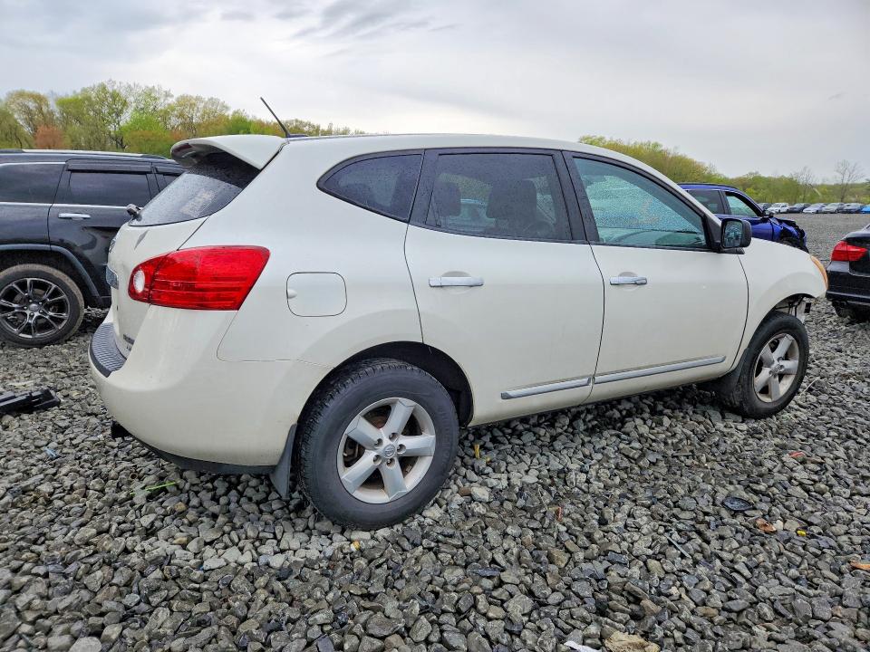 2012 Nissan Rogue VIN JN8AS5MV8CW391700 COPART salvage auction — FRONT END, Nj - Cert Of Title-Salvage, sold $250 on 2026-07-22 (photo 3)