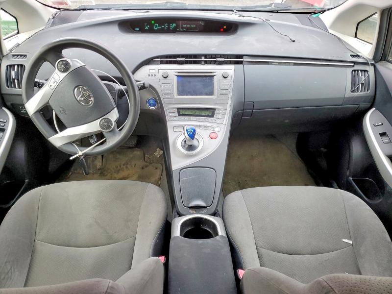 2012 Toyota Prius VIN JTDKN3DU7C1504858 COPART salvage auction — FRONT END, On - Permit No Brand - Unfit, sold $4,000 on 2026-07-16 (photo 8)