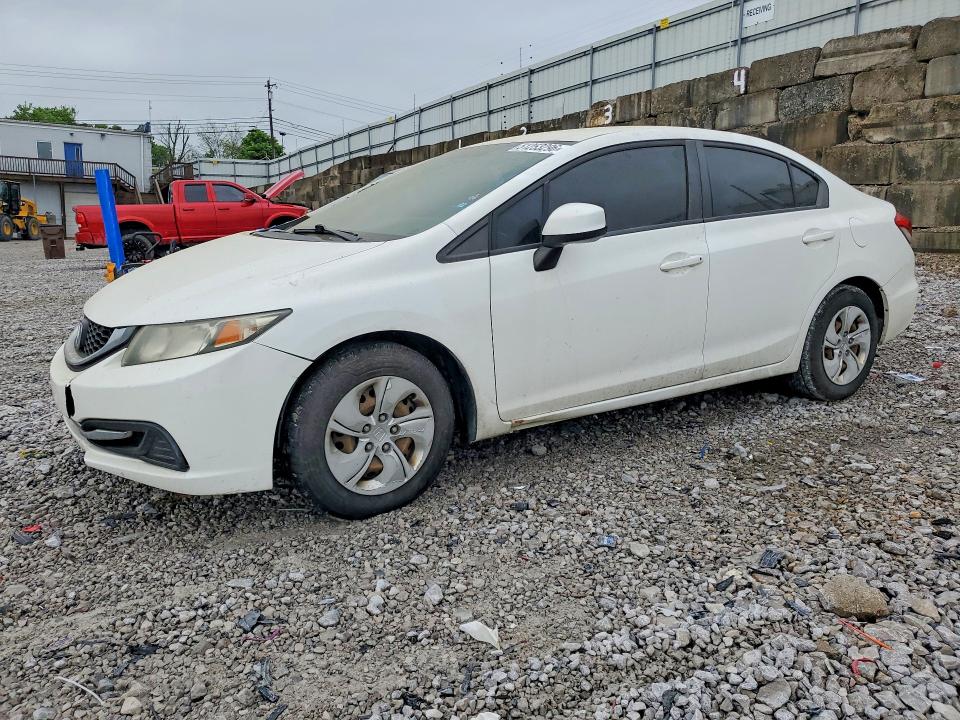 2013 Honda Civic VIN 19XFB2E52DE002298 COPART salvage auction — MECHANICAL, KY, sold $1,100 on 2026-07-10 (photo 1)