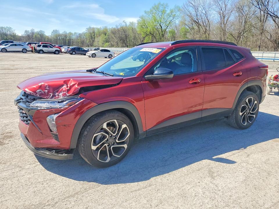 2024 Chevrolet Trax VIN KL77LJE21RC033684 COPART salvage auction — FRONT END, Oh - Cert Of Title-Salvage, sold $5,400 on 2026-07-16 (photo 1)