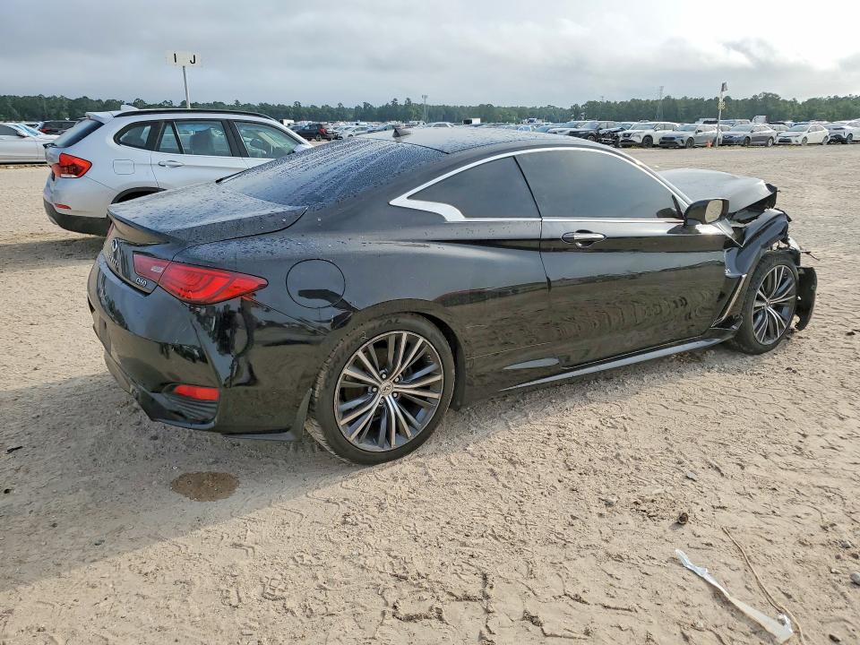 2018 Infiniti VIN JN1EV7EL5JM392750 COPART salvage auction — FRONT END, Tx - Salvage Vehicle Title, sold $2,600 on 2026-07-10 (photo 3)