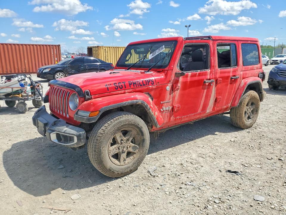 2018 Jeep Wrangler / VIN 1C4HJXEN9JW192014 COPART salvage auction — WATER/FLOOD, In - Cert Of Title-Salvage Flood, sold $6,100 on 2026-07-02 (photo 1)
