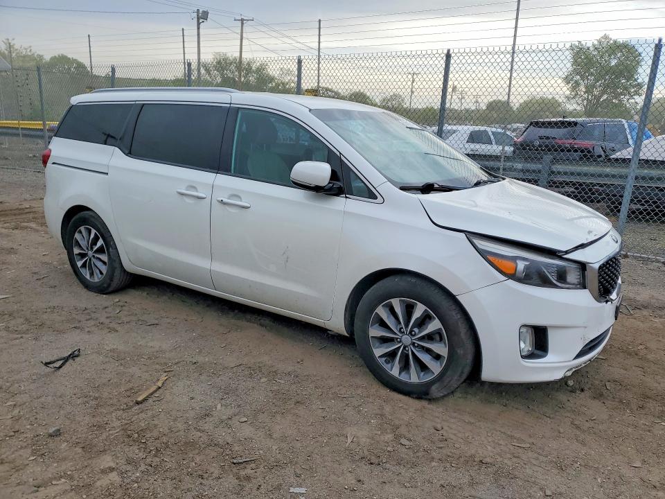 2016 Kia SEDONA VIN KNDMC5C13G6148192 COPART salvage auction — FRONT END, Md - Cert Of Salvage > 75% Damage, sold $350 on 2026-07-23 (photo 4)