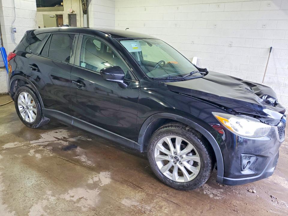 2014 Mazda Cx-5 VIN JM3KE4DY3E0378085 COPART salvage auction — FRONT END, Il - Salvage Certificate, sold $1,650 on 2026-07-08 (photo 4)