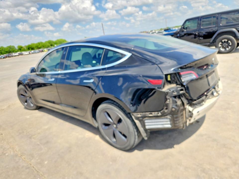 2019 Tesla Model 3 VIN 5YJ3E1EAXKF486276 COPART salvage auction — REAR END, Tx - Certificate Of Title, sold $10,400 on 2026-07-09 (photo 2)