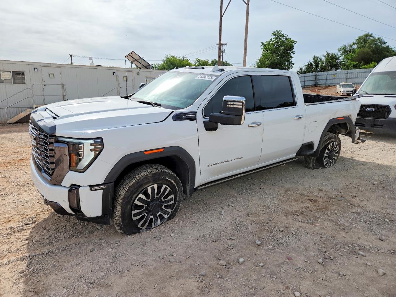 2024 GMC Sierra VIN 1GT49XEY0RF289048 COPART salvage auction — Side, OK - CERT OF TITLE-SALVAGE, sold $34,500 on 2026-06-25 (photo 1)