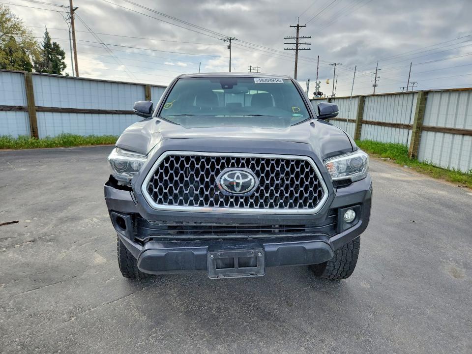 2019 Toyota Tacoma VIN 3TMCZ5AN5KM203136 COPART salvage auction — FRONT END, ID - SALVAGE CERTIFICATE OF TITLE, sold $13,300 on 2026-07-02 (photo 5)