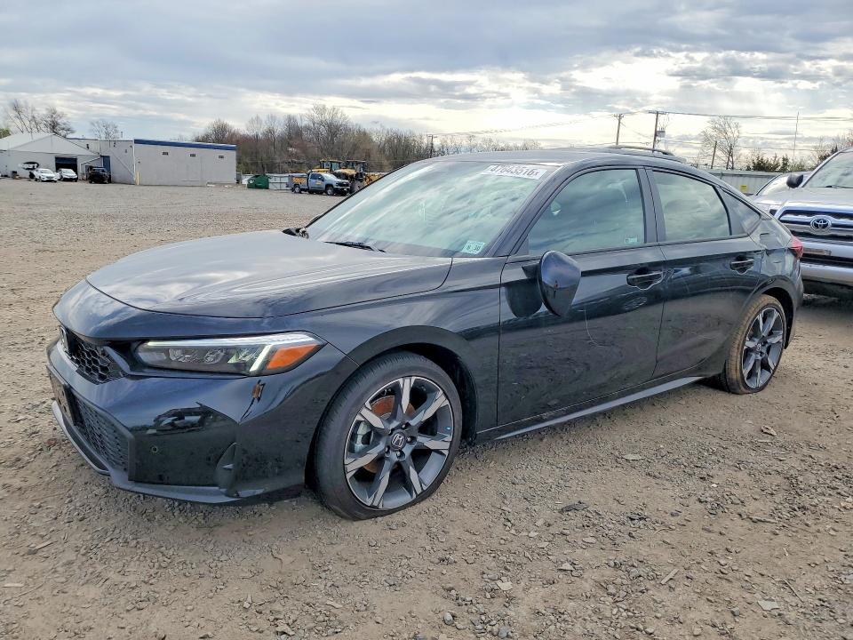 2026 Honda Civic VIN JHMFL4H98TX001421 COPART salvage auction — VANDALISM, Nj - Cert Of Title-Salvage, sold $15,100 on 2026-07-14 (photo 1)