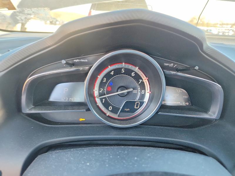 2014 Mazda 3 VIN JM1BM1W36E1130998 COPART salvage auction — HAIL, Id - Salvage Certificate Of Title, sold $200 on 2026-07-21 (photo 9)