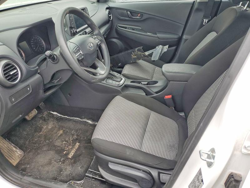2021 Hyundai Kona VIN KM8K12AA2MU718670 COPART salvage auction — FRONT END, On - Permit No Brand - Unfit, sold $3,300 on 2026-07-21 (photo 7)