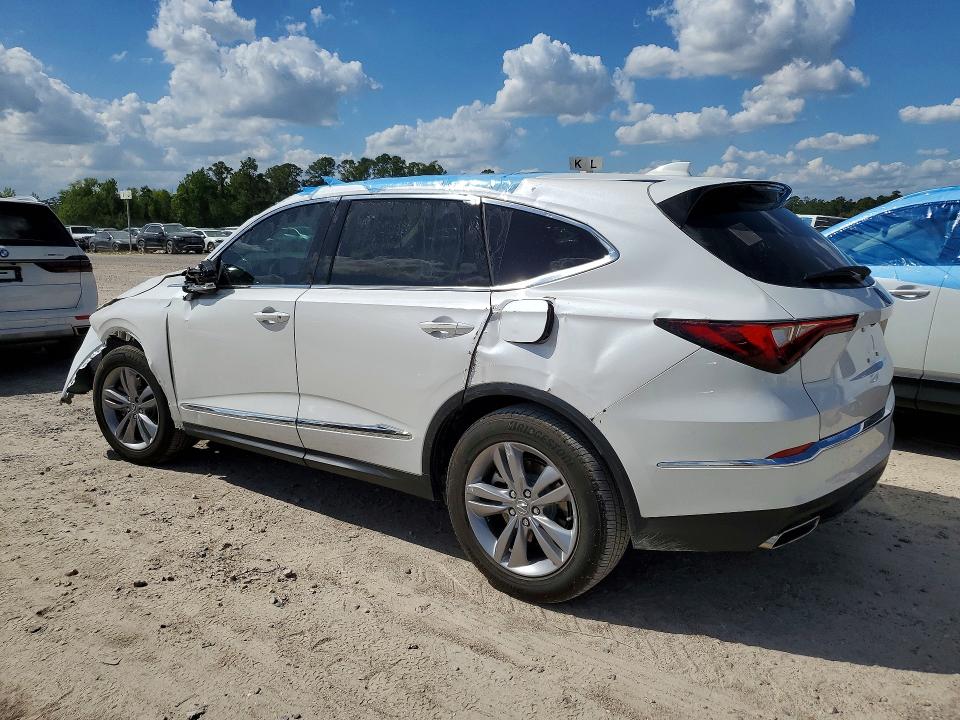 2024 Acura Mdx VIN 5J8YD9H32RL001819 COPART salvage auction — ALL OVER, Tx - Salvage Vehicle Title, sold $9,200 on 2026-07-02 (photo 2)