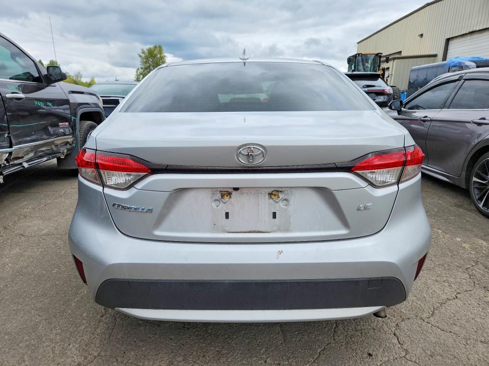 2020 Toyota Corolla VIN JTDEPRAE3LJ063463 COPART salvage auction — FRONT END, Or - Salvage Title Certificate, sold $4,000 on 2026-07-13 (photo 6)