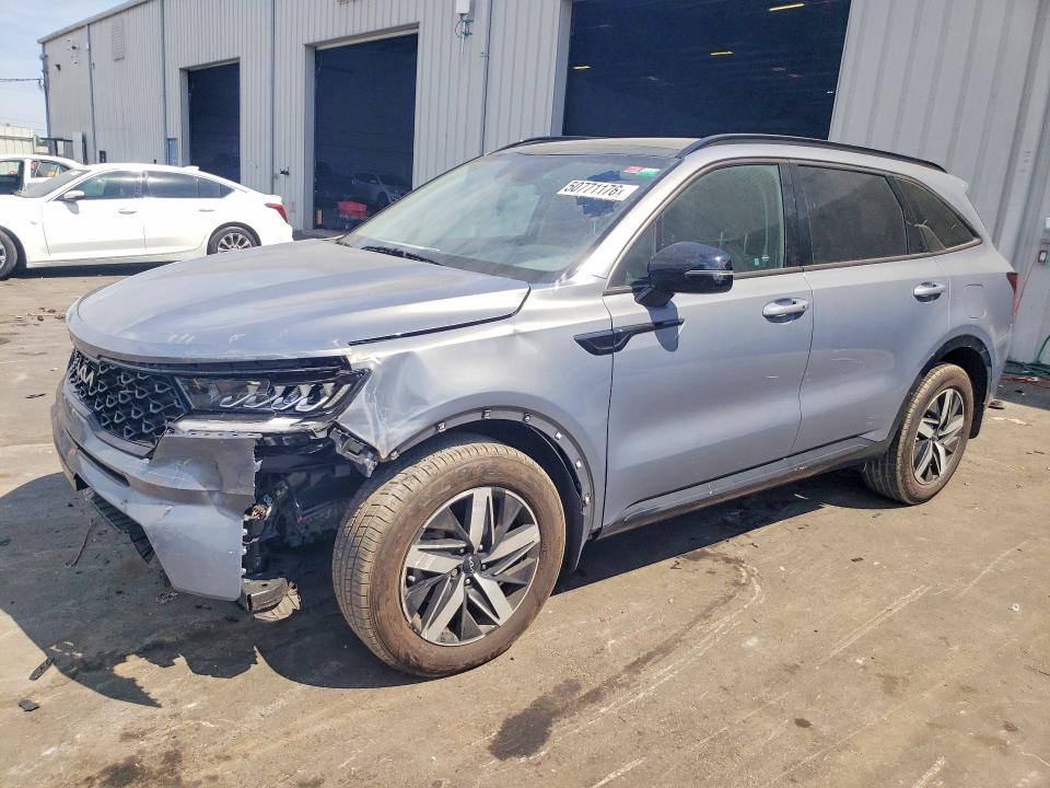 2023 Kia Sorento VIN 5XYRL4LC7PG239559 COPART salvage auction — FRONT END, Fl - Cert Of Title Slvg Rebuildable, sold $15 on 2026-07-27 (photo 1)
