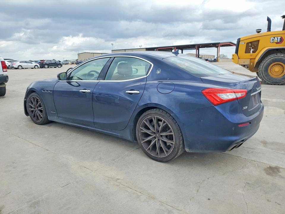 2019 Maserati Ghibli VIN ZAM57YTL7K1319118 COPART salvage auction — FRONT END, Tx - Salvage Vehicle Title, sold $10,900 on 2026-07-09 (photo 2)