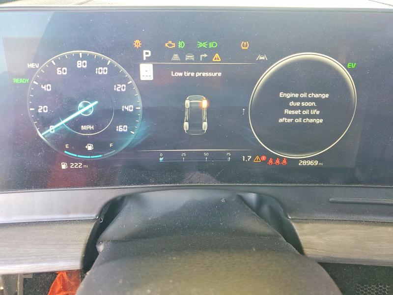 2023 Kia Sportage VIN KNDPZDAH5P7070269 COPART salvage auction — FRONT END, CA, sold $1,000 on 2026-07-27 (photo 9)