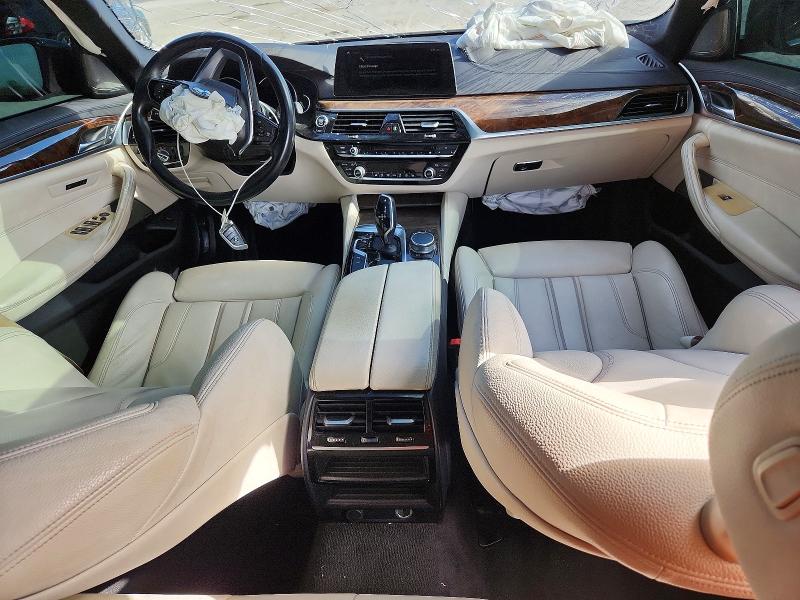 2017 BMW 5er VIN WBAJA5C34HG896887 COPART salvage auction — ROOF, Fl - Cert Of Title Slvg Rebuildable, sold $5,300 on 2026-07-14 (photo 8)