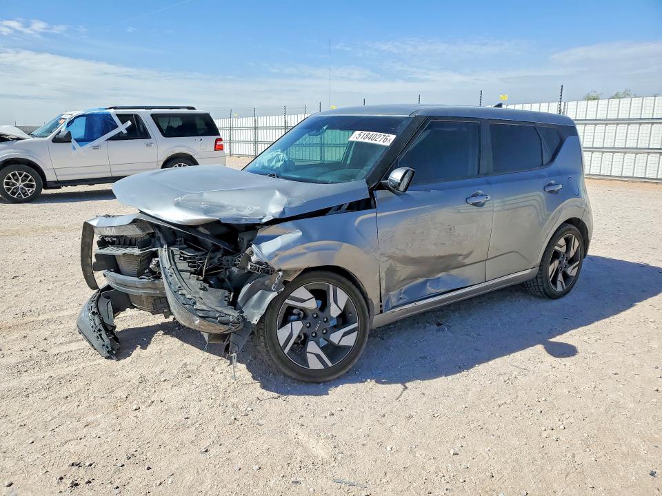 2023 Kia Soul VIN KNDJ53AU7P7873108 COPART salvage auction — FRONT END, Tx - Salvage Vehicle Title, sold $1,650 on 2026-07-08 (photo 1)