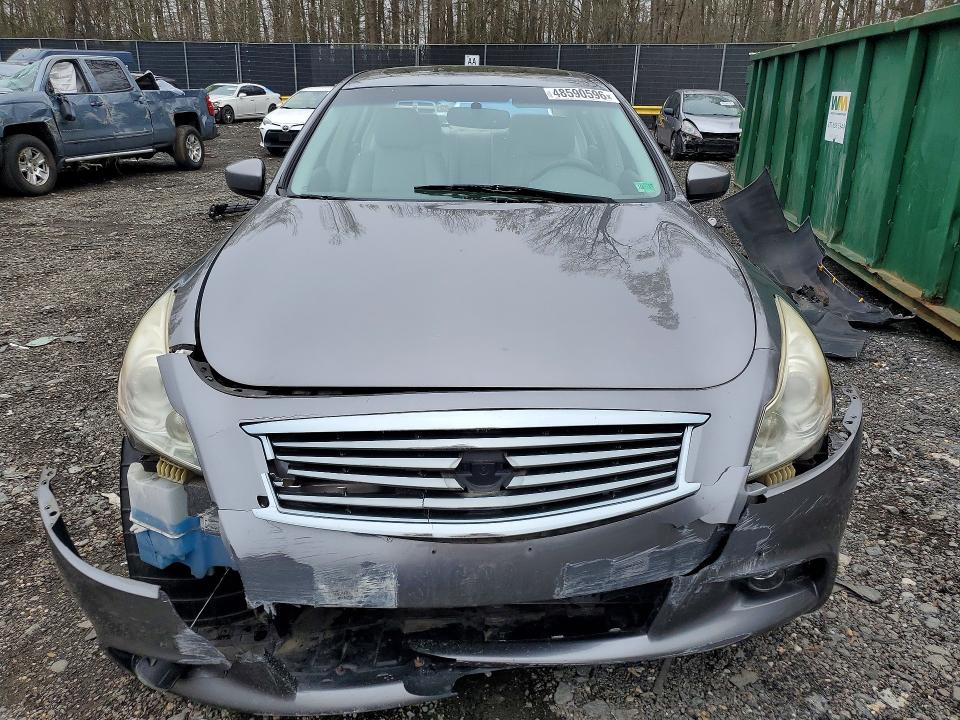 2011 Infiniti G25 VIN JN1DV6AR5BM652176 COPART salvage auction — REAR END, Id - Salvage Certificate Of Title, sold $375 on 2026-07-07 (photo 5)