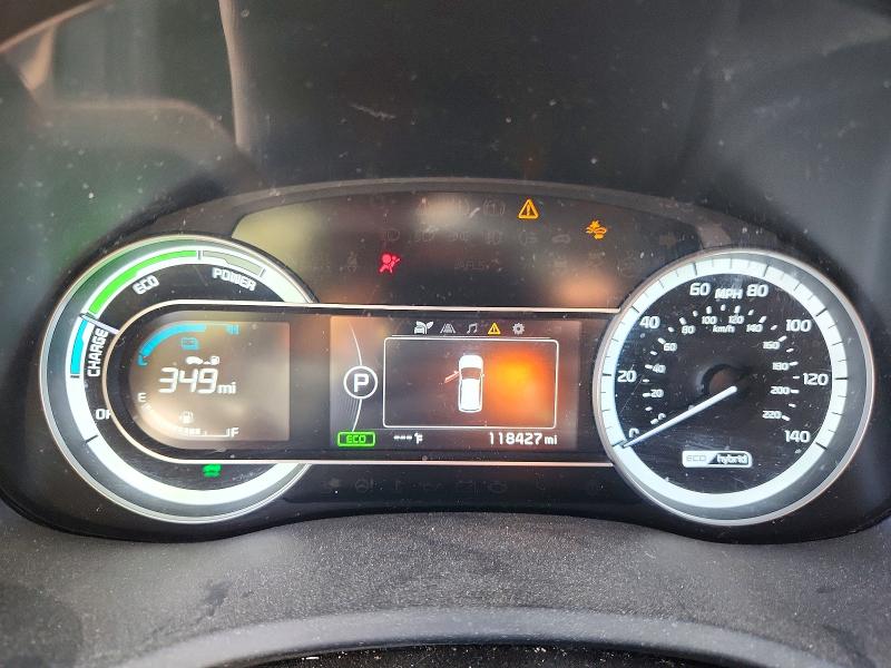 2018 Kia Niro VIN KNDCB3LC1J5204308 COPART salvage auction — FRONT END, Co - Certificate Of Title, sold $2,000 on 2026-08-24 (photo 9)