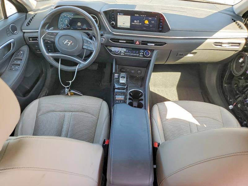 2021 Hyundai Sonata VIN 5NPEH4J24MH102142 COPART salvage auction — FRONT END, Nj - Cert Of Title-Salvage, sold $1,000 on 2026-07-29 (photo 8)