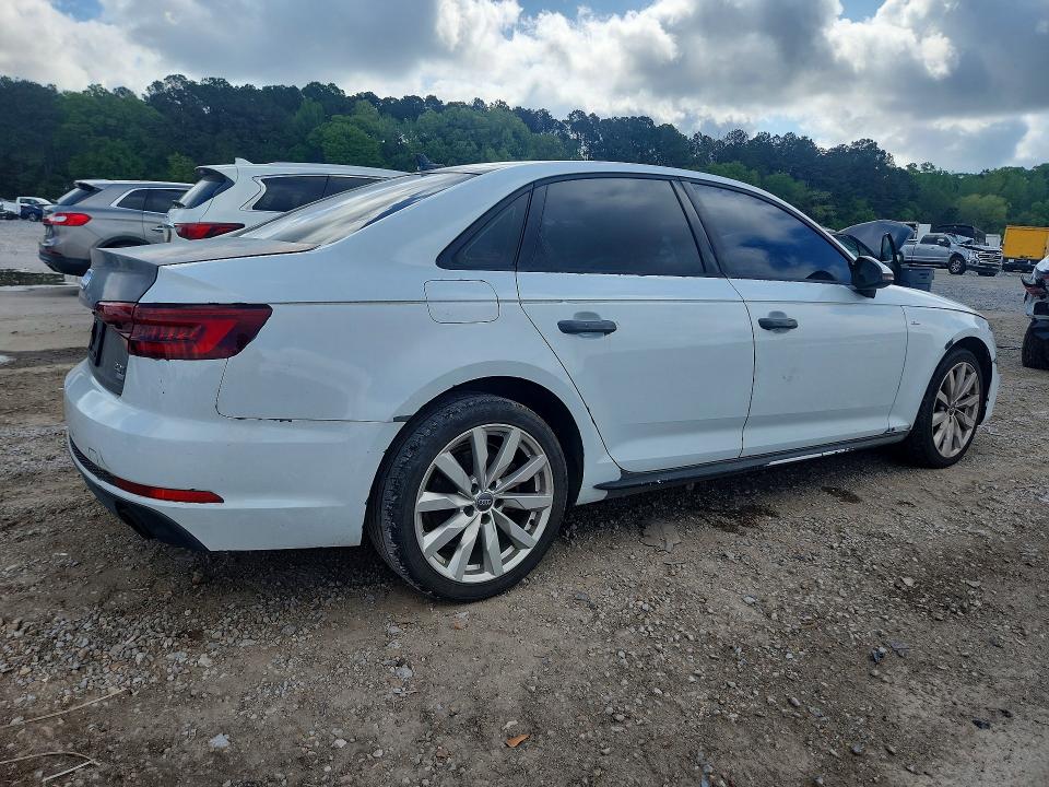 2018 Audi A4 VIN WAUKMAF4XJA219831 COPART salvage auction — REAR END, Ms - Certificate Of Title, sold $3,650 on 2026-07-31 (photo 3)