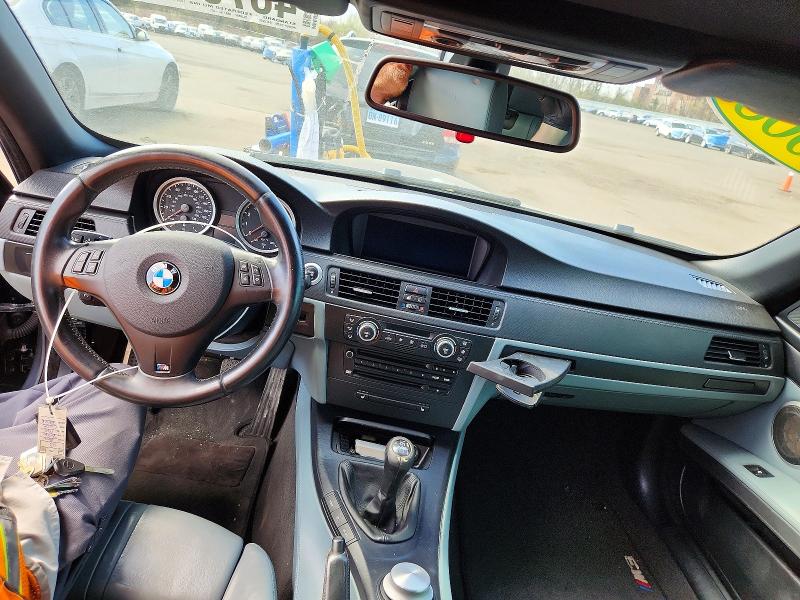 2008 BMW M3 VIN WBSWL93568PL89042 COPART salvage auction — FRONT END, CT - PARTS ONLY ABANDONMENT, sold $4,750 on 2026-07-10 (photo 8)