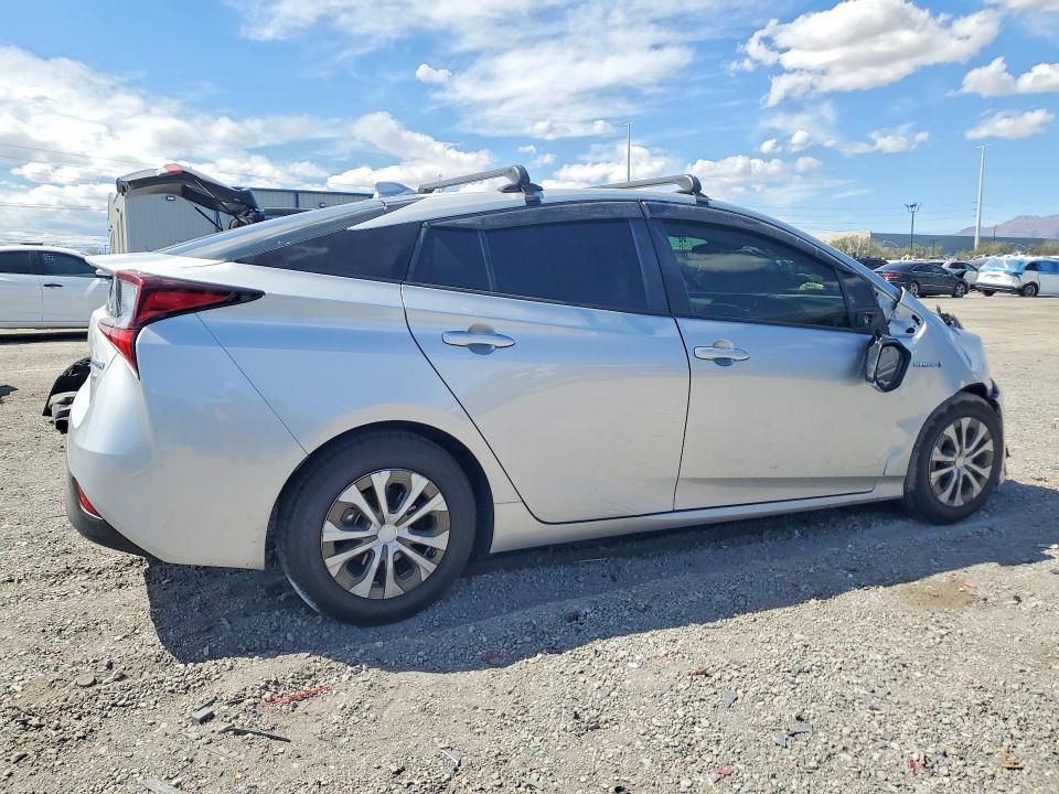 2021 Toyota Prius VIN JTDKAMFU5M3139715 COPART salvage auction — FRONT END, Id - Salvage Certificate Of Title, sold $4,650 on 2026-07-09 (photo 3)