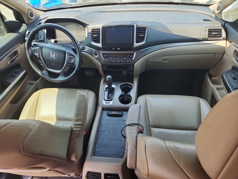 2016 Honda Pilot VIN 5FNYF5H50GB031677 COPART salvage auction — FRONT END, Tx - Salvage Vehicle Title, sold $2,600 on 2026-07-02 (photo 8)