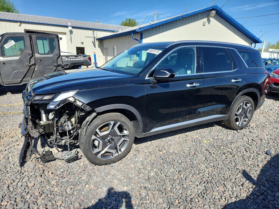 2024 Hyundai Palisade VIN KM8R44GE3RU794370 COPART salvage auction — FRONT END, Il - Salvage Certificate, sold $12,400 on 2026-07-13 (photo 1)